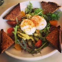 Gluten-free egg dish from Tipsy Parson